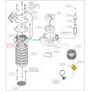 Davis 7345.029 Drittobereste Lamelle, nur Kunststofflamelle für Vantage Pro2, 24h belüftet