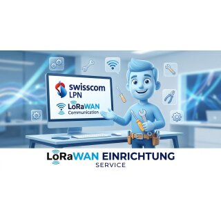 LoRaWAN Kommunikation via Swisscom LoRa LPN einrichten