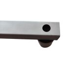 Mastausleger in rostfreiem Stahl (INOX) 470mm und 60mm Rohraufsatz