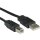 USB 2.0 Flachkabel, Typ A-B, 0,8m